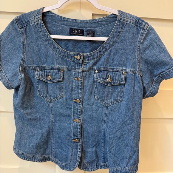 Claiborne Tops - Vintage Denim shirt